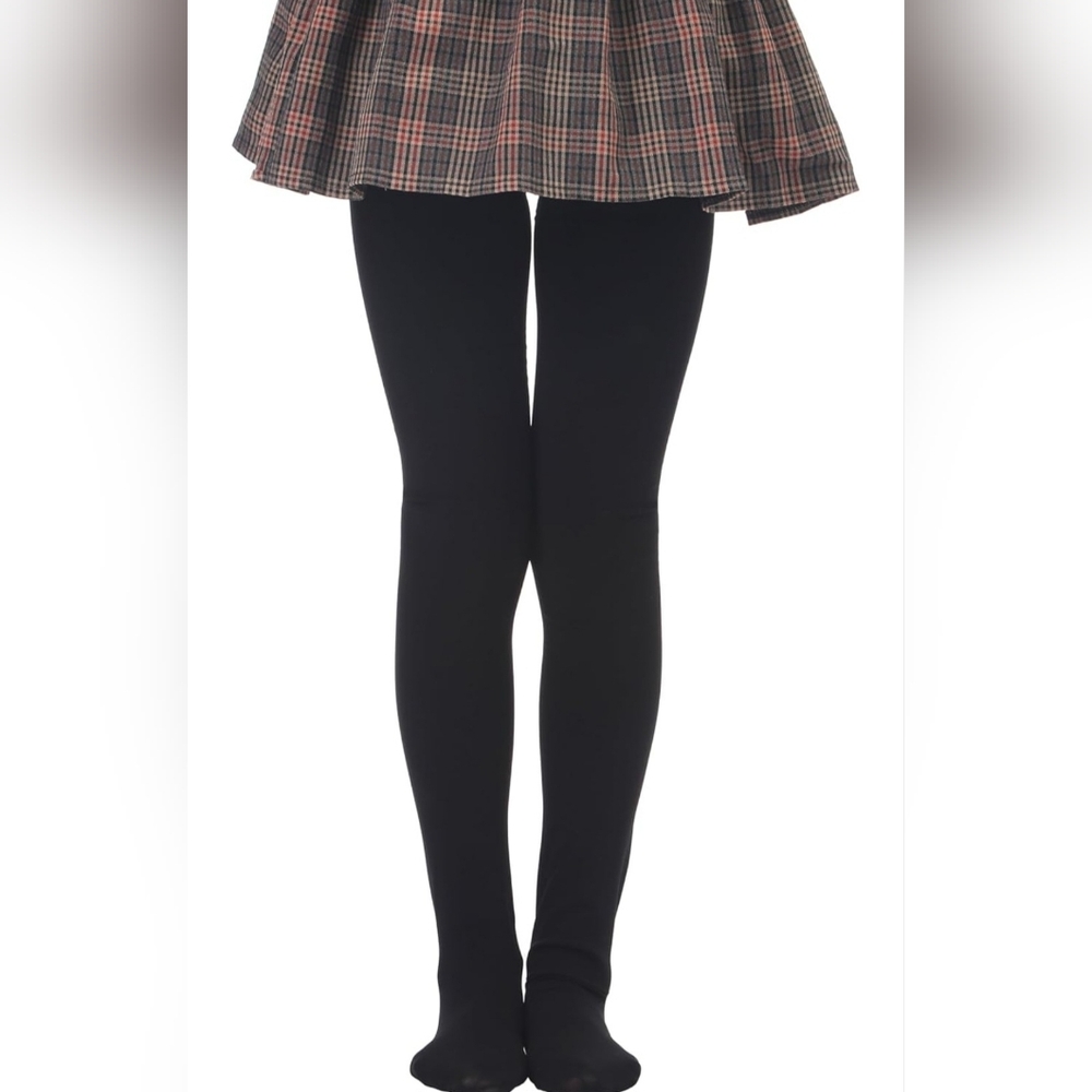 EVERSWE Girls Winter Warm Fleece Lined Tights ThickDance Tights
